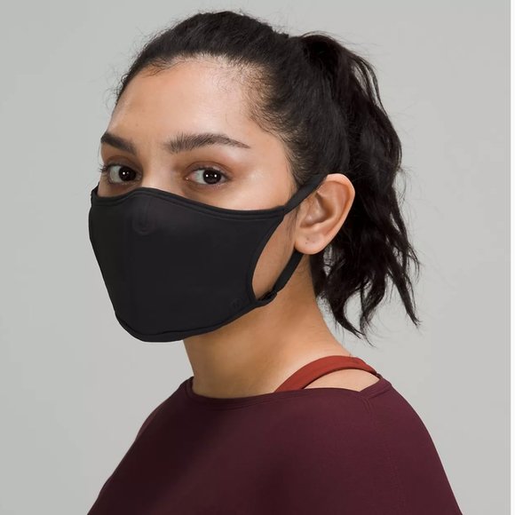 lululemon athletica Accessories Lululemon Ear Loop Face Mask Black